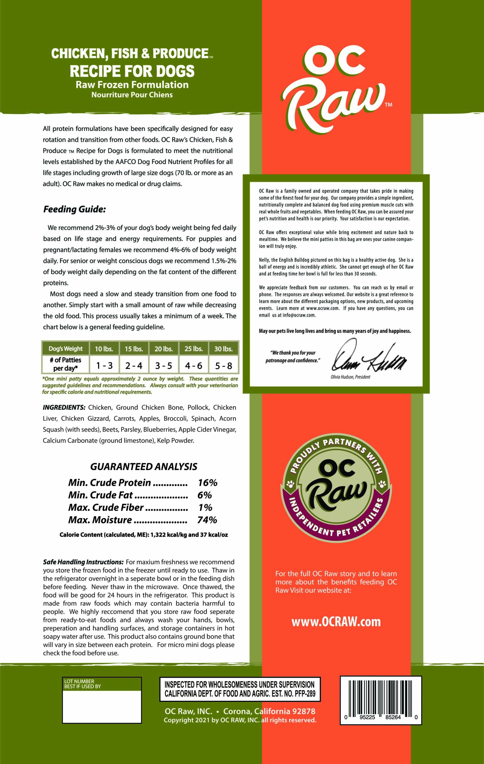 CHICKEN, FISH & PRODUCE ~ 4# Mini Patties - Image 4