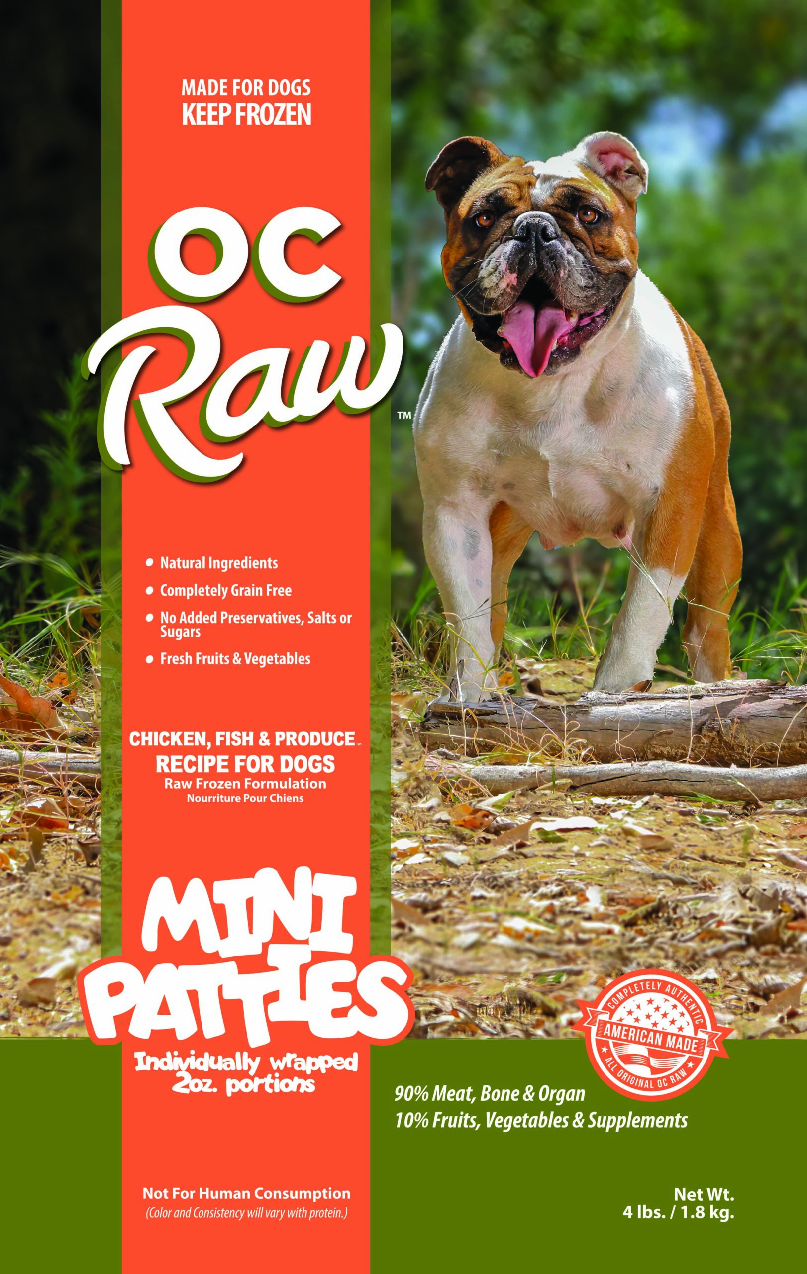 CHICKEN, FISH & PRODUCE ~ 4# Mini Patties - Image 3