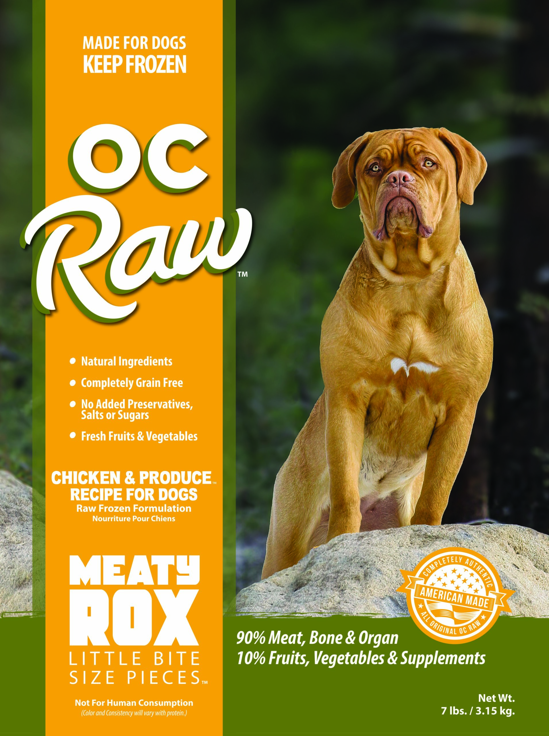 CHICKEN & PRODUCE ~ 7# Meaty Rox - Image 3