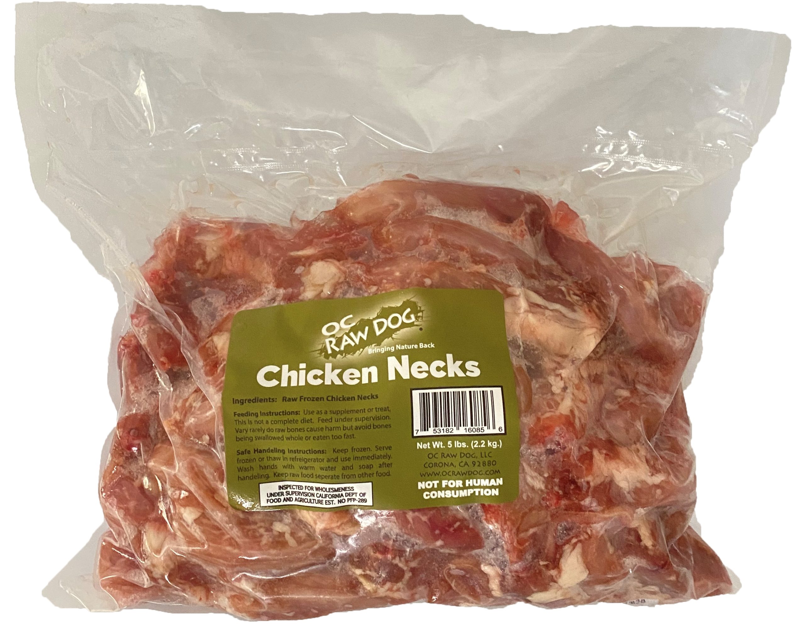 Chicken Necks ~ 1 lb. & 5lb. bags - Image 2