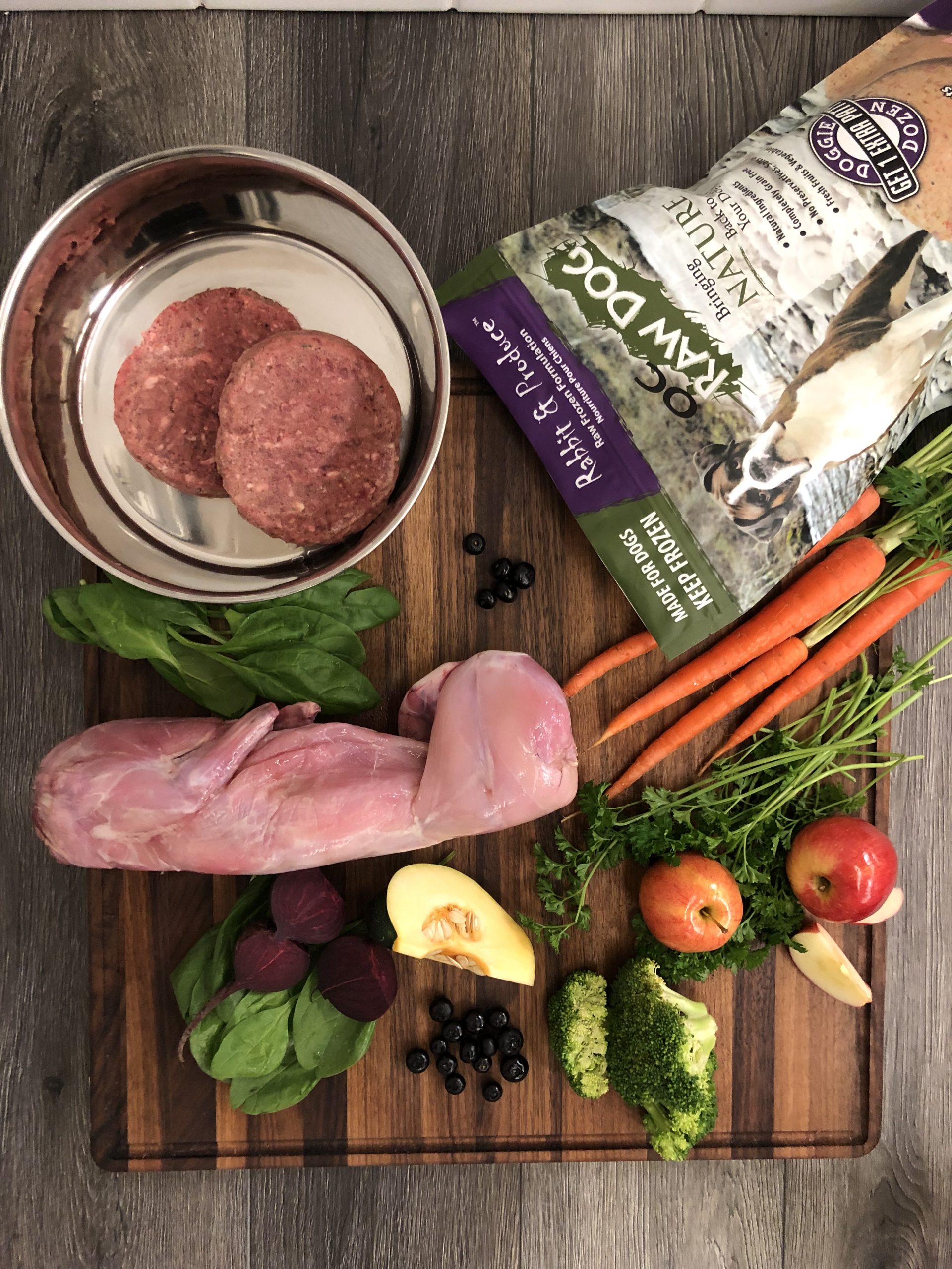 RABBIT & PRODUCE ~ 3# Meaty Rox - Image 6