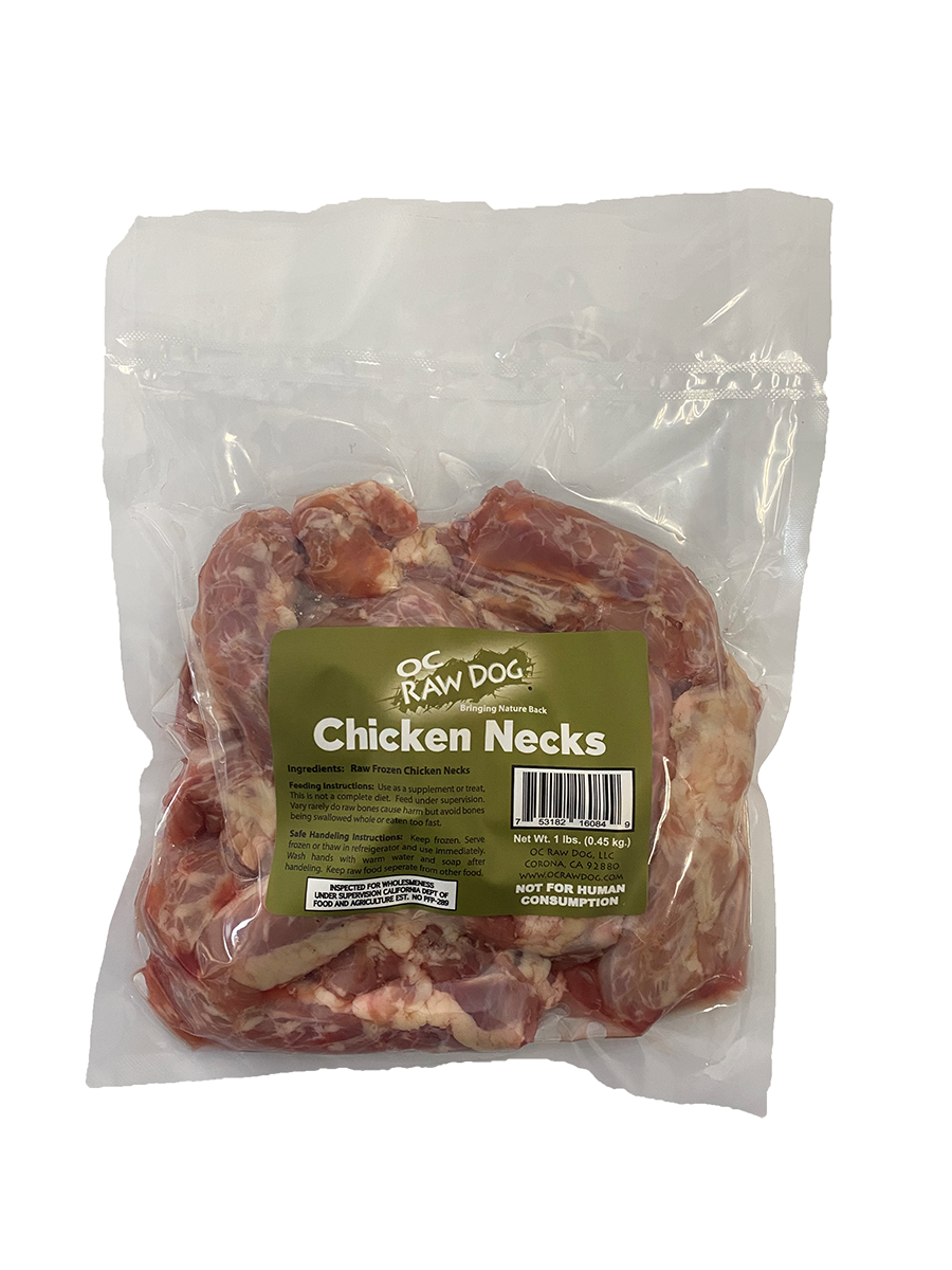 Chicken Necks ~ 1 lb. & 5lb. bags