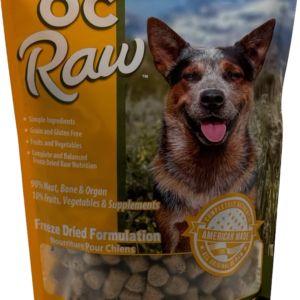 CHICKEN & PRODUCE ~ 5.5 oz Freeze Dried Meaty Rox