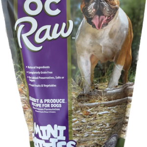 RABBIT & PRODUCE ~ 4# Mini Patties