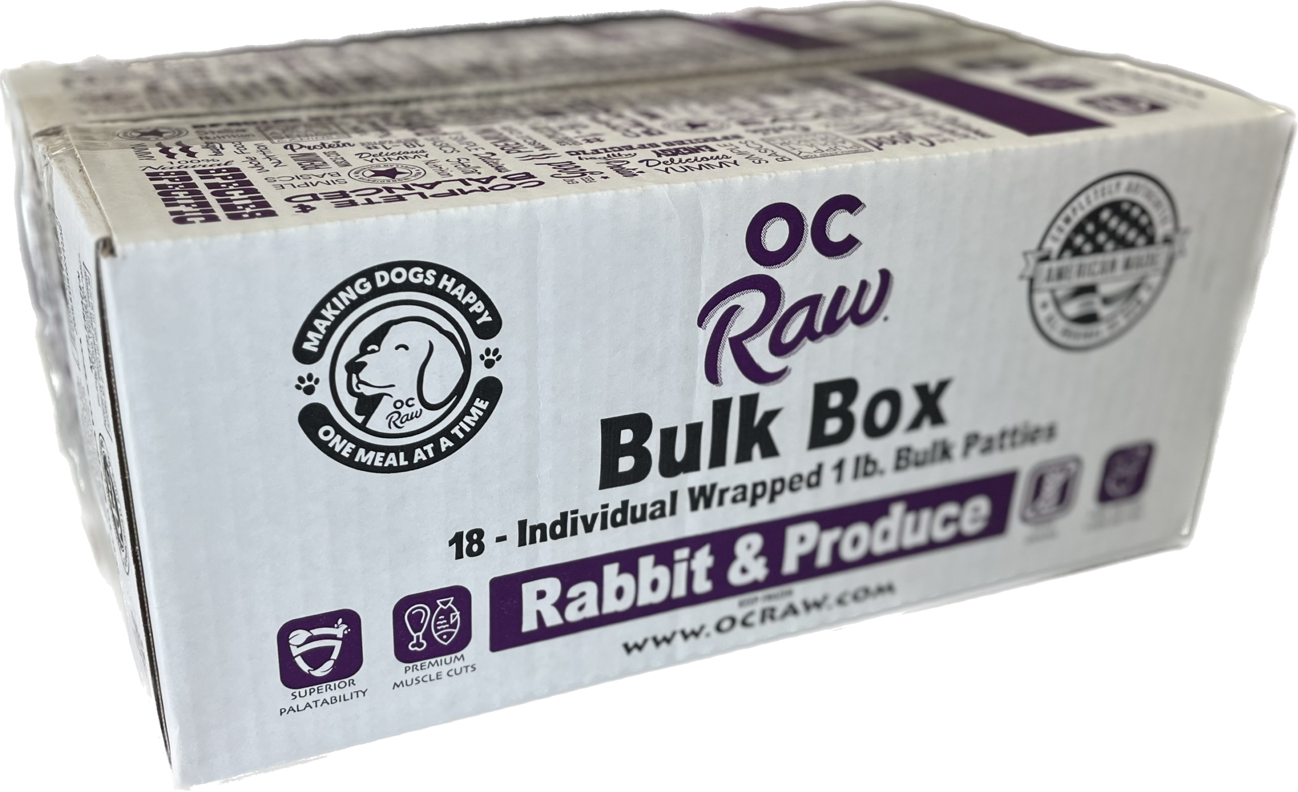 RABBIT & PRODUCE ~ 18# Bulk Box